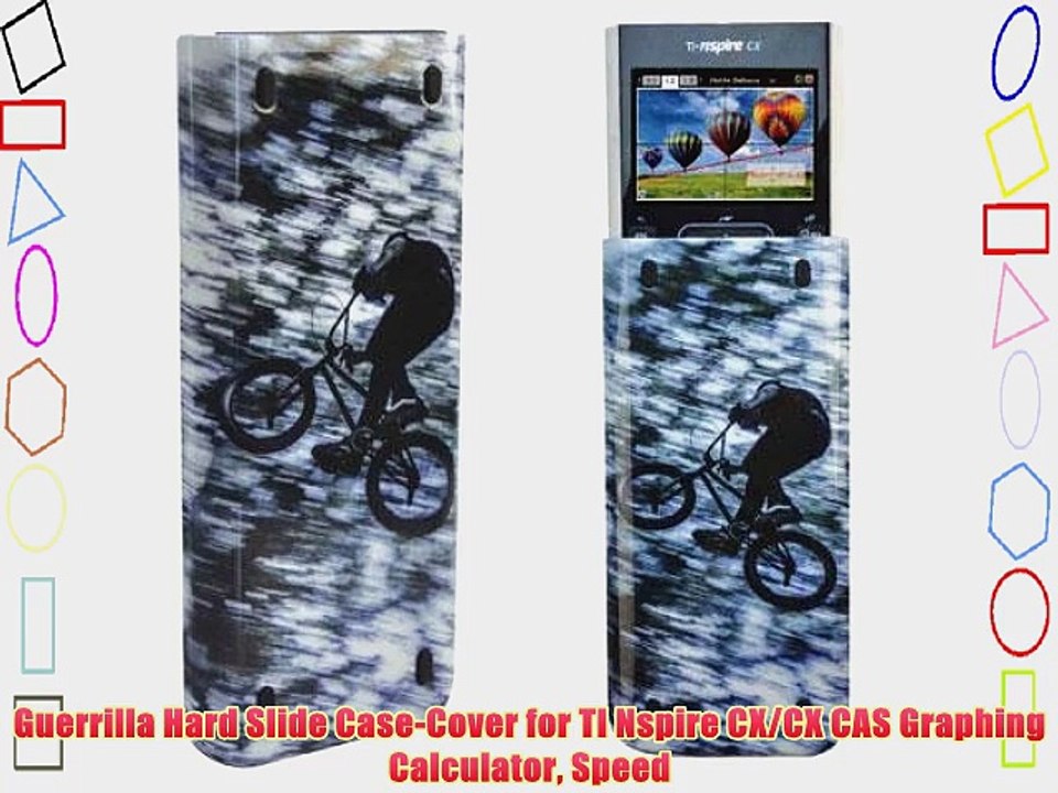 Guerrilla Hard Slide Case-Cover for TI Nspire CX/CX CAS Graphing Calculator Speed