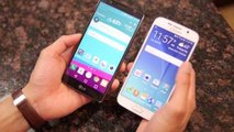 LG G4 vs Samsung Galaxy S6- first look