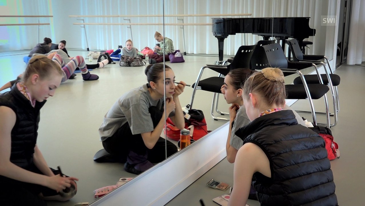 In preparation for the Prix de Lausanne 2015