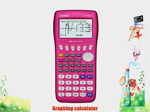 Casio fx-9750GII Graphing Calculator Pink