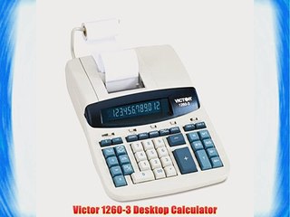 Victor 1260-3 Desktop Calculator