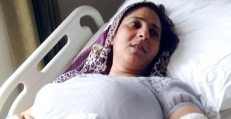 Çocuklarını Dayaktan Kurtarmak İsteyen Anneye Dayak