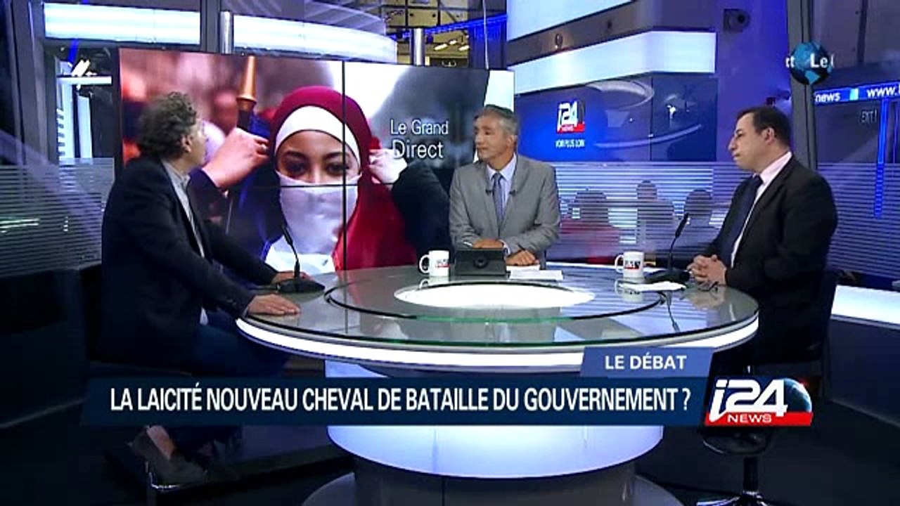 Débat sur la laïcité sur i24