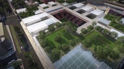 Le nouveau stade de 48000 places du Milan AC