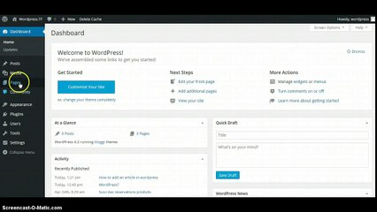 how to add a page to wordpress