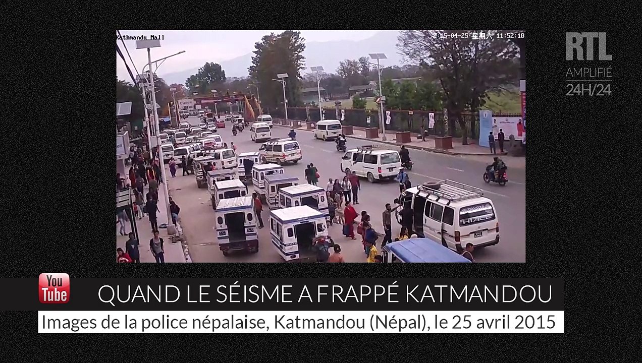 Népal : quand le séisme a frappé les rues commerçantes de Katmandou