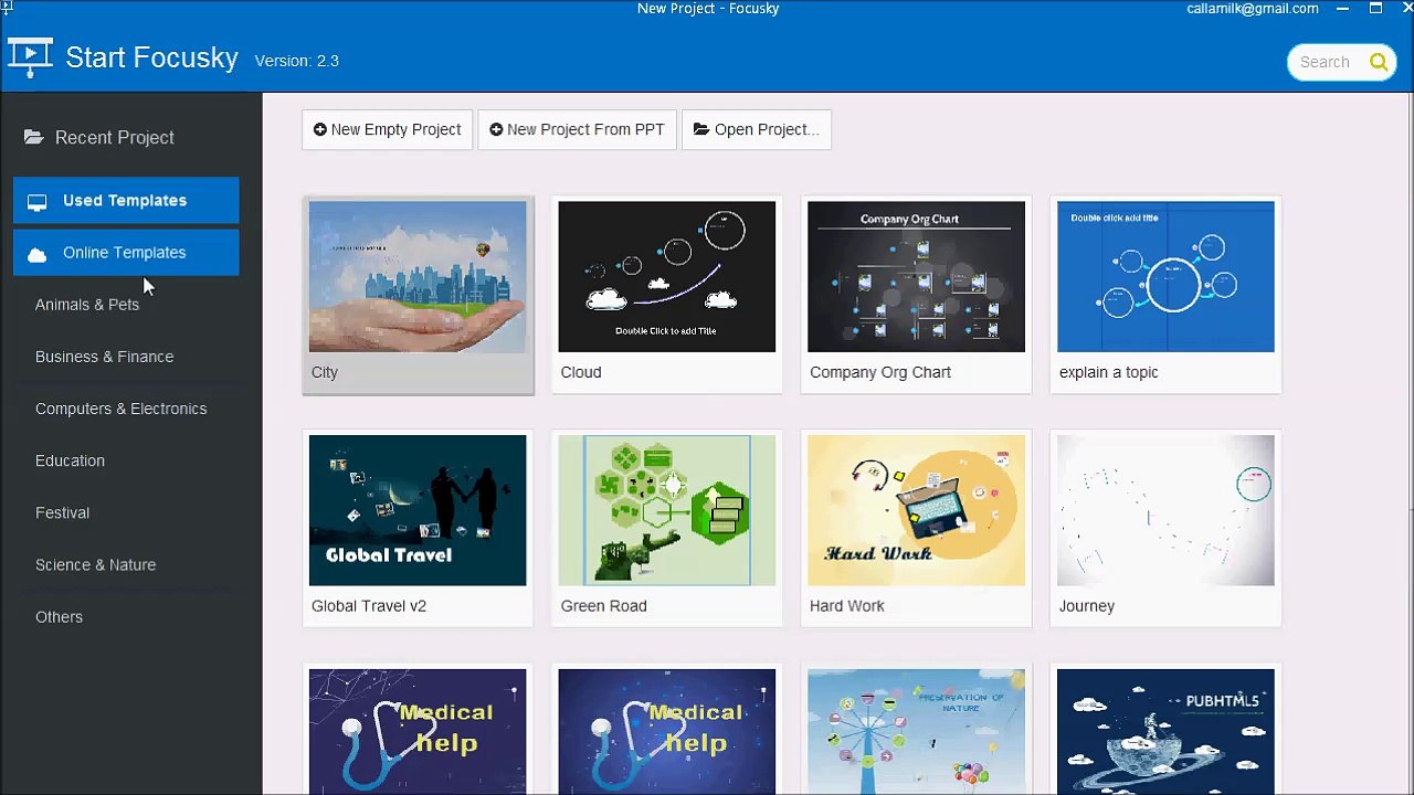 Design an Interactive Presentation with Focusky Free Presentation Maker