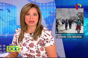 Arequipa: manifestación contra proyecto Tía María deja nueve heridos (2/2)