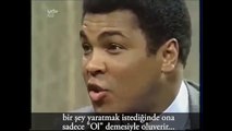 MUHAMMED ALİ'DEN 'KORUMA' SORUSUNA MÜTHİŞ CEVAP