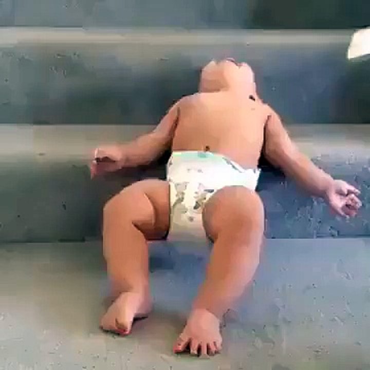 Baby Answering The Phone - So Cute