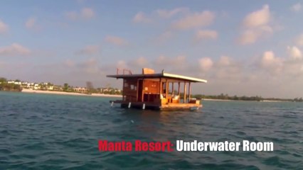 Manta Resort Underwater Room - Tour & Review