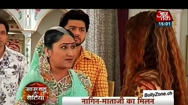 Nagin-Mata Ji Ka Milan!! - Sasural Simar Ka - 30th April 2015