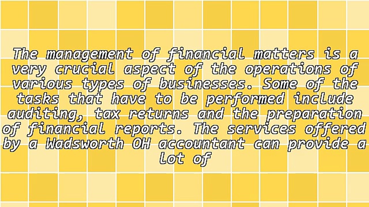 A Quick Look At How A Wadsworth Full Accounting Service Can Help Your Business