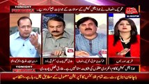 Fight Between Salman Mujahid Baloch(MQM) & Shaukat Yousafzai(PTI) In a Live show