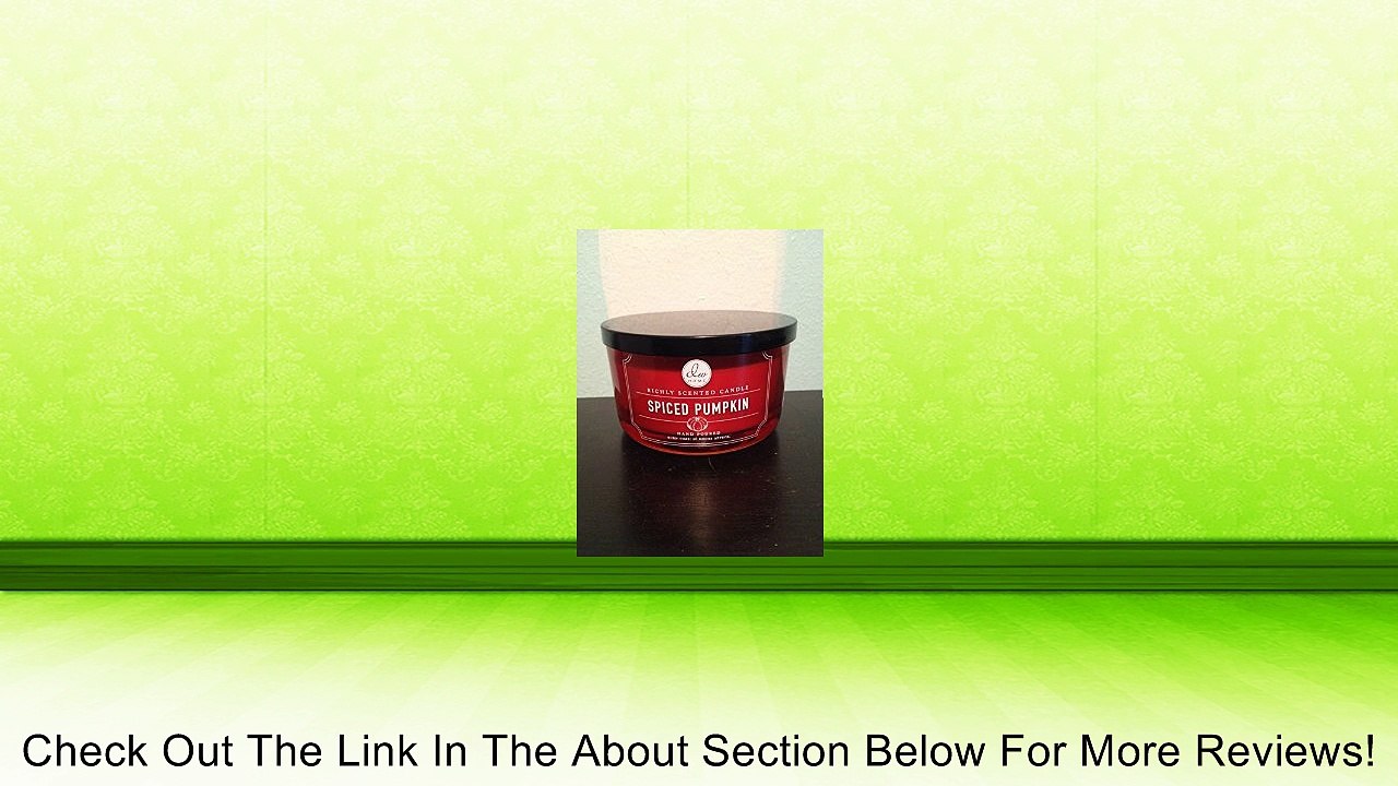 Dw Home Richly Scented Spiced Pumpkin Candle Review