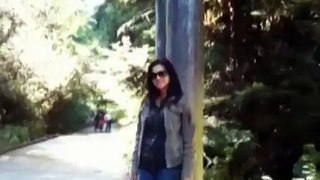 Sunny Leone at Muir Redwoods CA