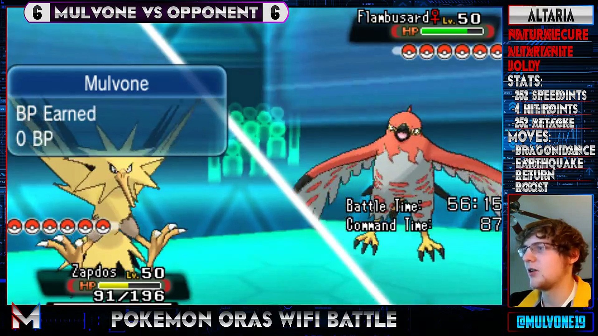 Mega Altaria Pokemon Omega Ruby And Alpha Sapphire Ou Wifi Battle Live W Facecam Video Dailymotion