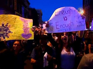 Нью-йоркские протестующие поддержали Балтимор