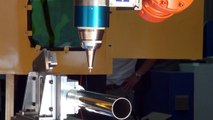 SS tube Robotic 3d Laser Cutting !! 機械手臂雷射切割不鏽鋼管