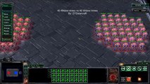 Starcraft 2: Heart of the Swarm beta - 40 Widow Mines vs 40 Widow Mines