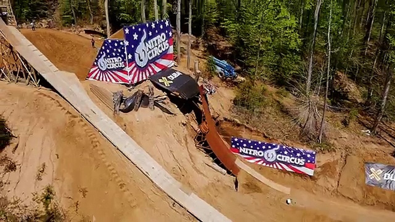 Biggest Trick In Action Sports History - Triple Backflip - Nitro Circus - Josh Sheehan
