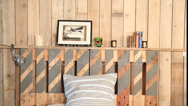 DIY : Une tête de lit esprit récup' en palettes