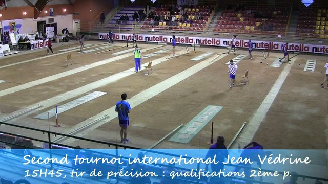 Qualifications 2 U15, Tir de précision, Second tour international Jean Védrine, Sport Boules, Saint-Vulbas 2015
