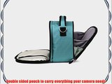VanGoddy Laurel SKY BLUE Compact Camera Pouch Cover Bag fits Nikon D7100 D7000 D5300 D5300