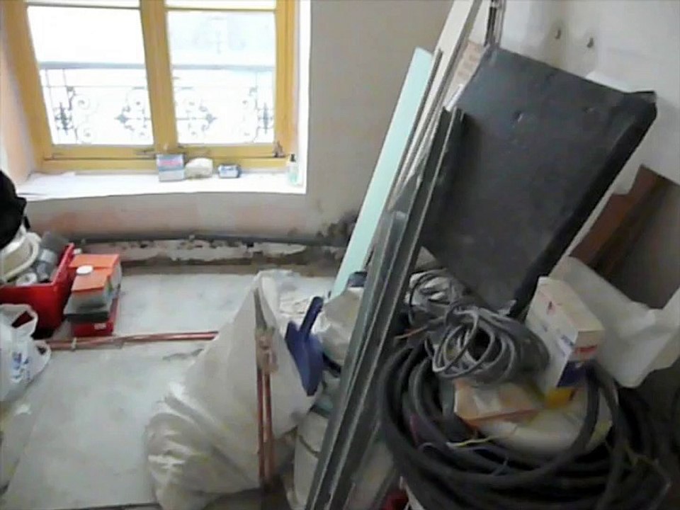 The Great Apartment during renovation