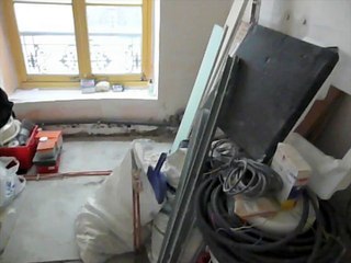 The Great Apartment during renovation