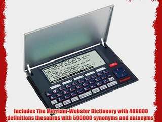 Franklin Merriam Webster Advanced Dictionary and Thesaurus With Spell Correction (MWD-1500)