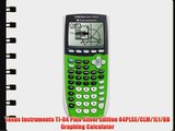 Texas Instruments TI-84 Plus Silver Edition 84PLSE/CLM/1L1/BB Graphing Calculator