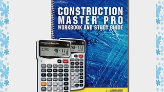 Construction Master Pro Calculator and Workbook Study Guide
