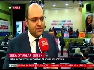 ERZURUM'DA ZEKA OYUNLARI ŞÖLENİ DÜZENLENDİ .
