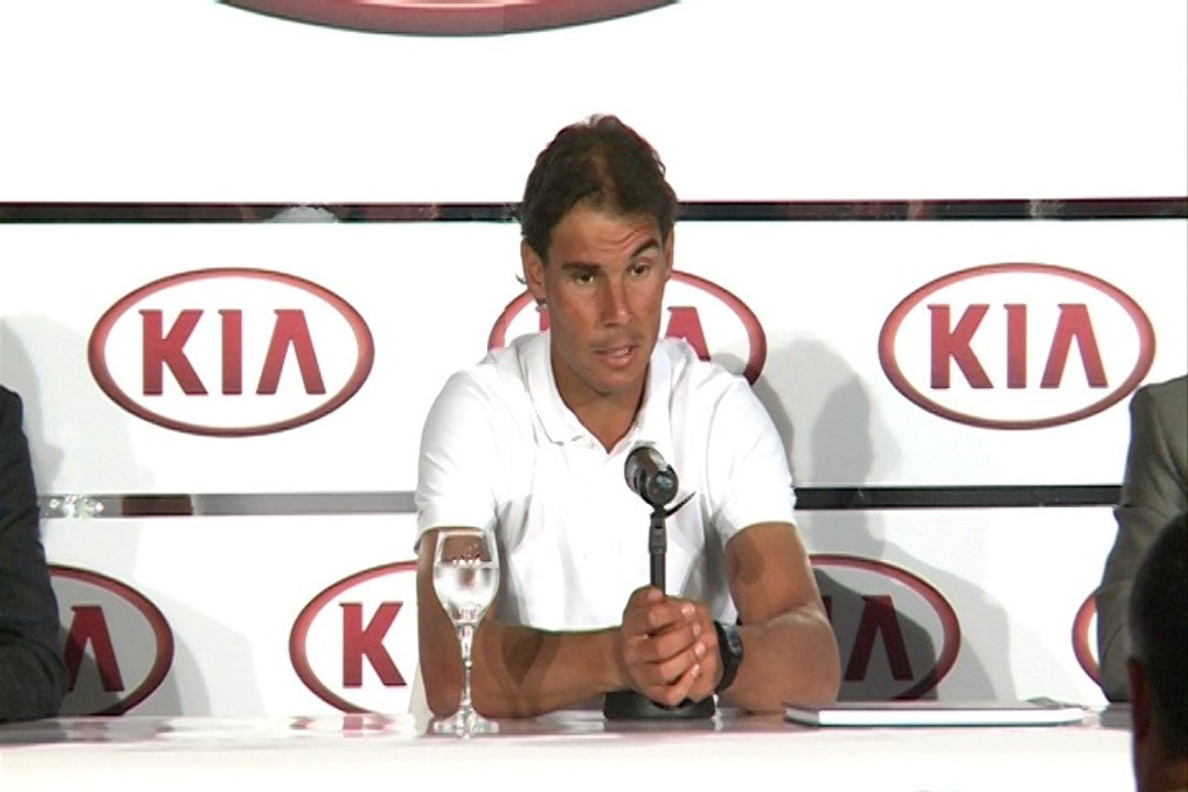 Rafa Nadal: "Físicamente me encuentro bien"