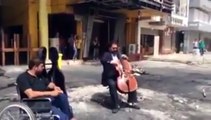 Dunya News - Iraqi symphony cellist brings Baghdad bomb hit streets to standstill