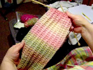 mock rib stitck knitting instruction