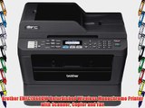 Brother EMFC7860DW Refurbished Wireless Monochrome Printer with Scanner Copier and Fax