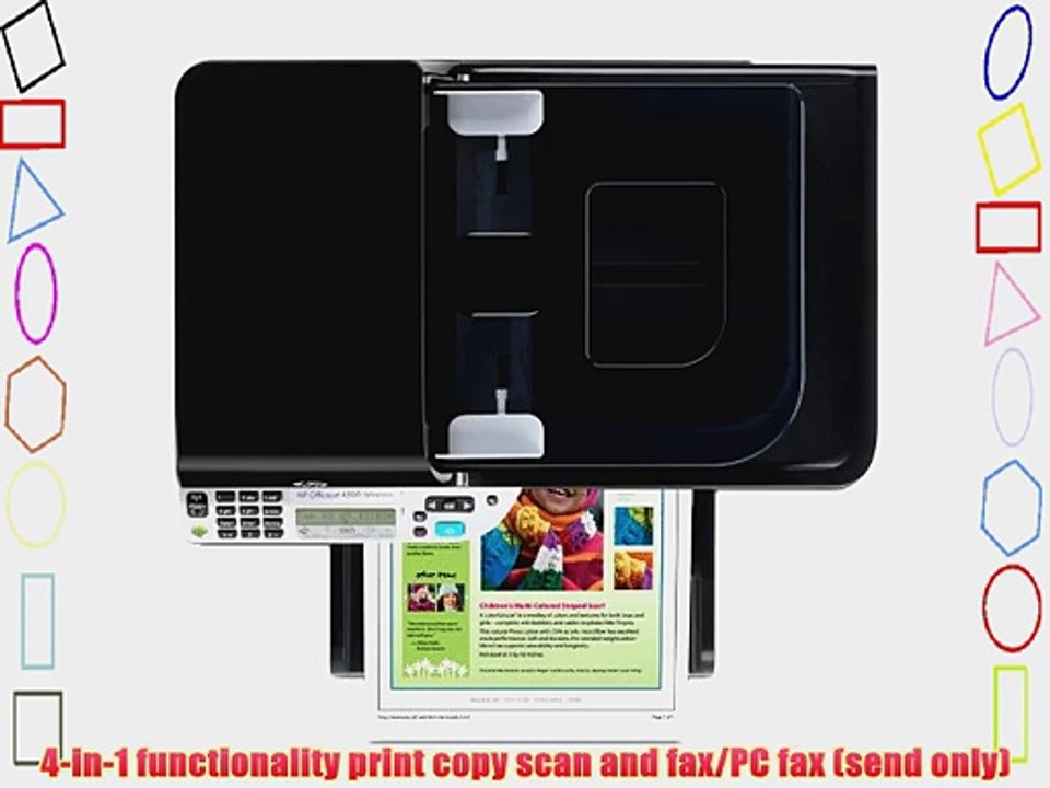 Officejet 4500 - Multifunction - Color - Ink-jet - Printer Copier Scanner Fax