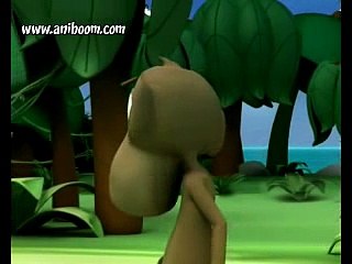 Monkey Goes Ape - A Funny Aniboom Animation by Guy Zinger