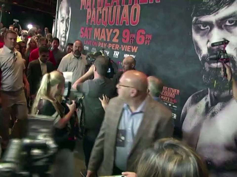 Pacquiao-Mayweather: dernières (petites) provoc...