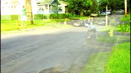 Funny Pranks - Invisible Rope Prank