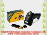 Esky ES011 2.4G Wireless Cordless Handheld Automatic Laser Barcode Bar Code Scanner Reader