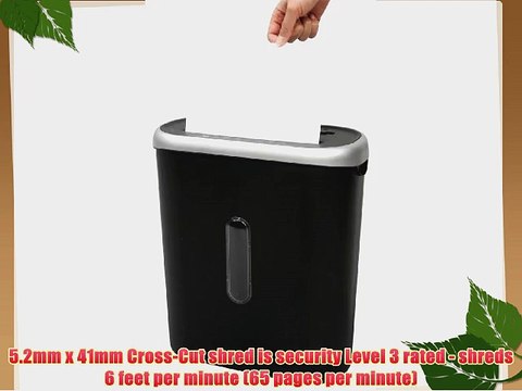 Sentinel FX100B 10-Sheet High Security Cross-Cut Paper/Credit Card Shredder with 3 Gallon Waste