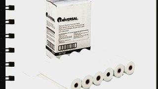 Universal 35758 Economical Thermal Facsimile Paper 1/2 in. Core 8-1/2 in. x 98 ft 6/Carton