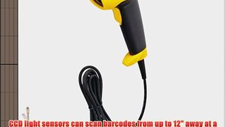 Wasp WLR8950 Bi-Color CCD Barcode Scanner with 6' Cable 3 mil Resolution 230-450 scan/s Scan