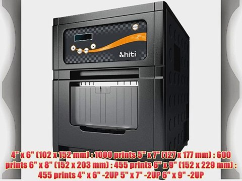 HiTi P720L Photo Printer 300x300dpi Resolution USB 2.0 Hi Speed Dye Diffusion Thermal Transfer