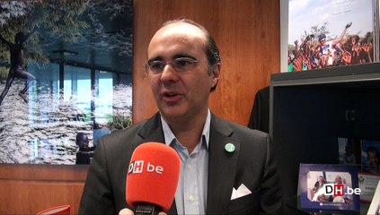 Dans le bureau de Bernard Gustin, CEO de Brussels Airlines