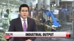 Korea's industrial output shrinks 0.6% in March m/m