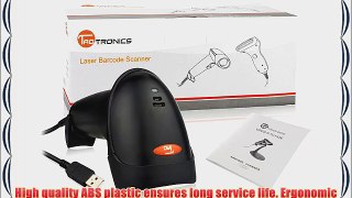 TaoTronics? TT-BS006 Handheld BarCode Scanner Reader Black USB Wired Optical Laser Long Range